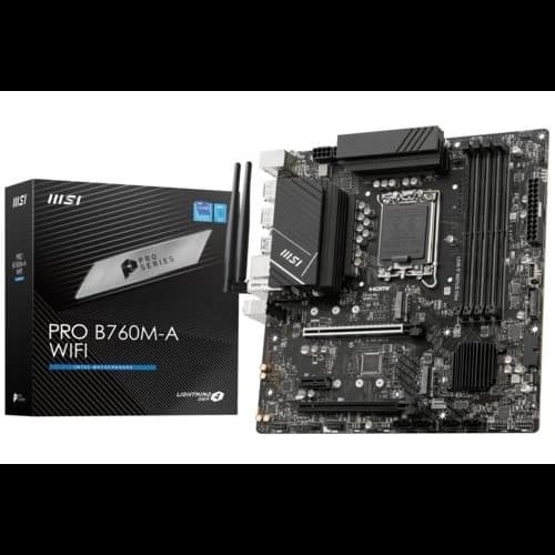 Anakart Msı Pro B760M-A Wıfı Ddr4 S+V+Gl 1700P