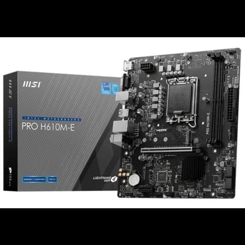 Anakart Msi Pro H610M-E Ddr5 1700P