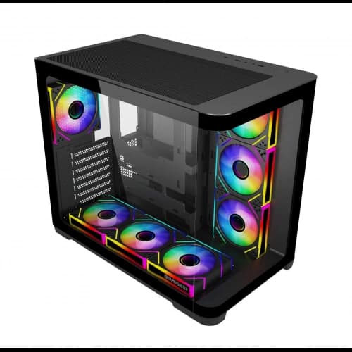 GameBooster GB-G2852B-750w 80+Bronze Curved 7*ARGB Fan SeaView