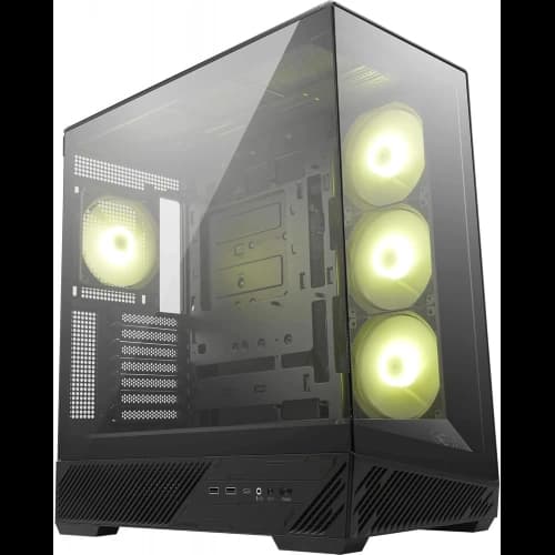 Msi Mag Pano 130R PZ 4xARGB Fan USB 3.2 ATX Siyah Tower Gaming