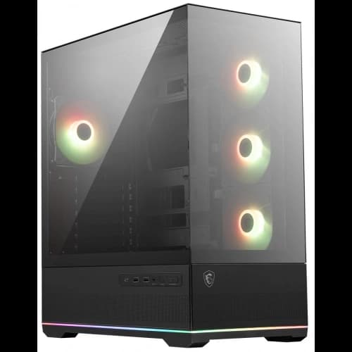 Msi Mpg Pano 110R PZ Siyah 4xARGB Fan USB 3.2 ATX Mid Tower