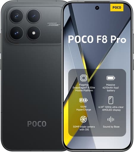 Xiaomi POCO F8 Pro 12/512 GB Siyah