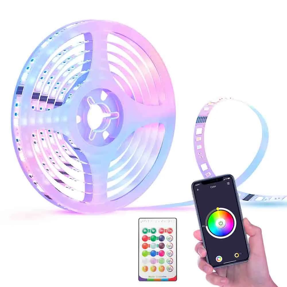 Meross Akıllı Led Şerit Wi-Fi RGB 5 Metre MSL320- RGBWUK
