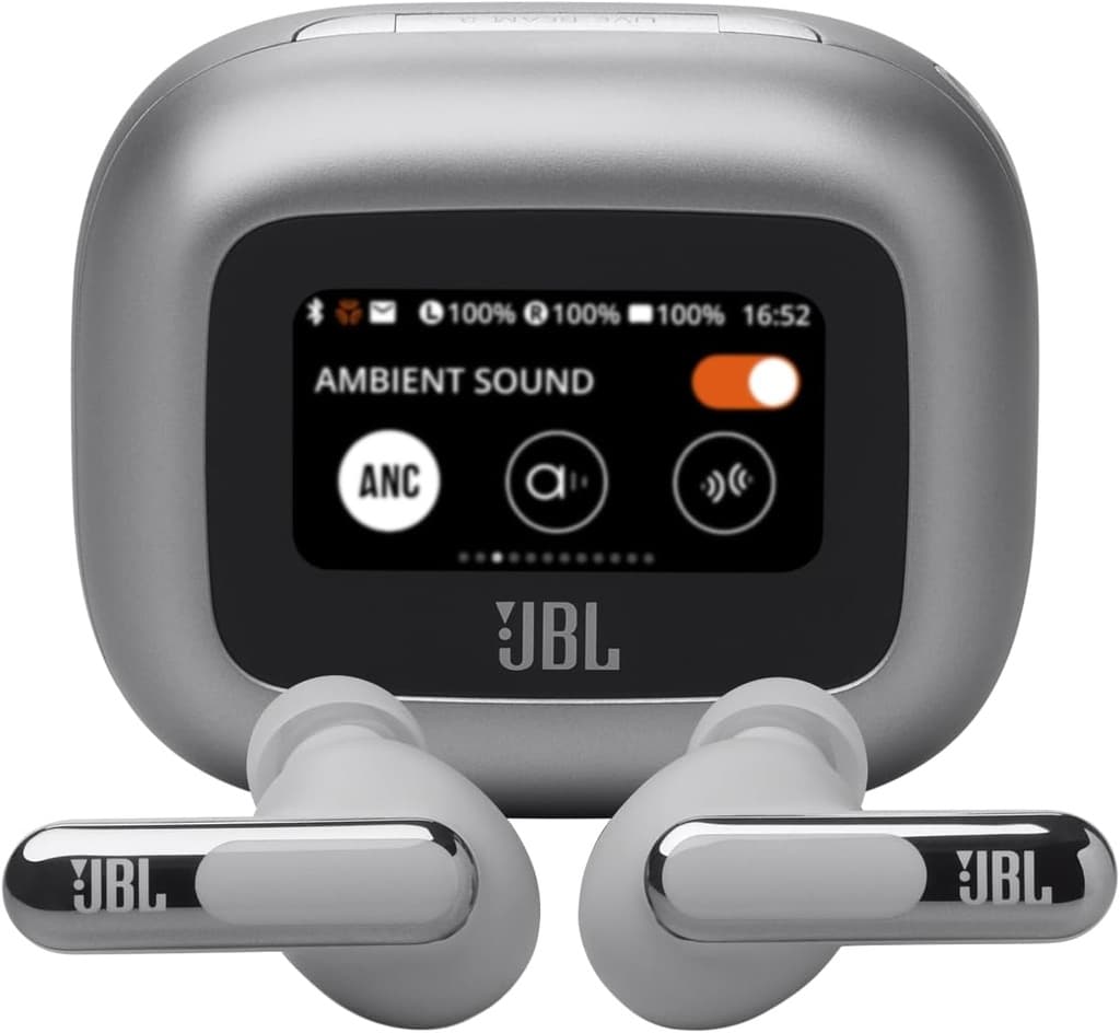 JBL Live Beam 3 | Kablosuz Kulaklık Silver - JB.JBLLIVEBEAM3SIL