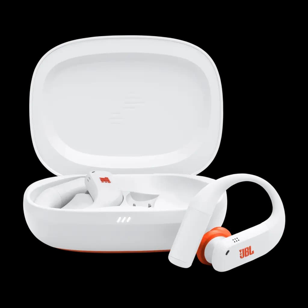 JBL Endurance PEAK 4 Gerçek Kablosuz Kulaklık Beyaz - JB.JBLENDUPEAK4WHT