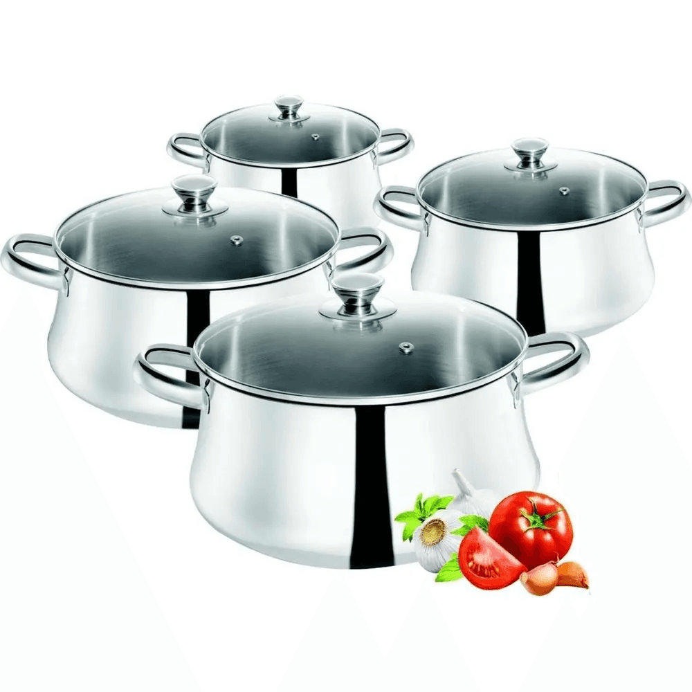 Tefal Klasik 8 Parça Çelik Tencere Seti - 4300009289