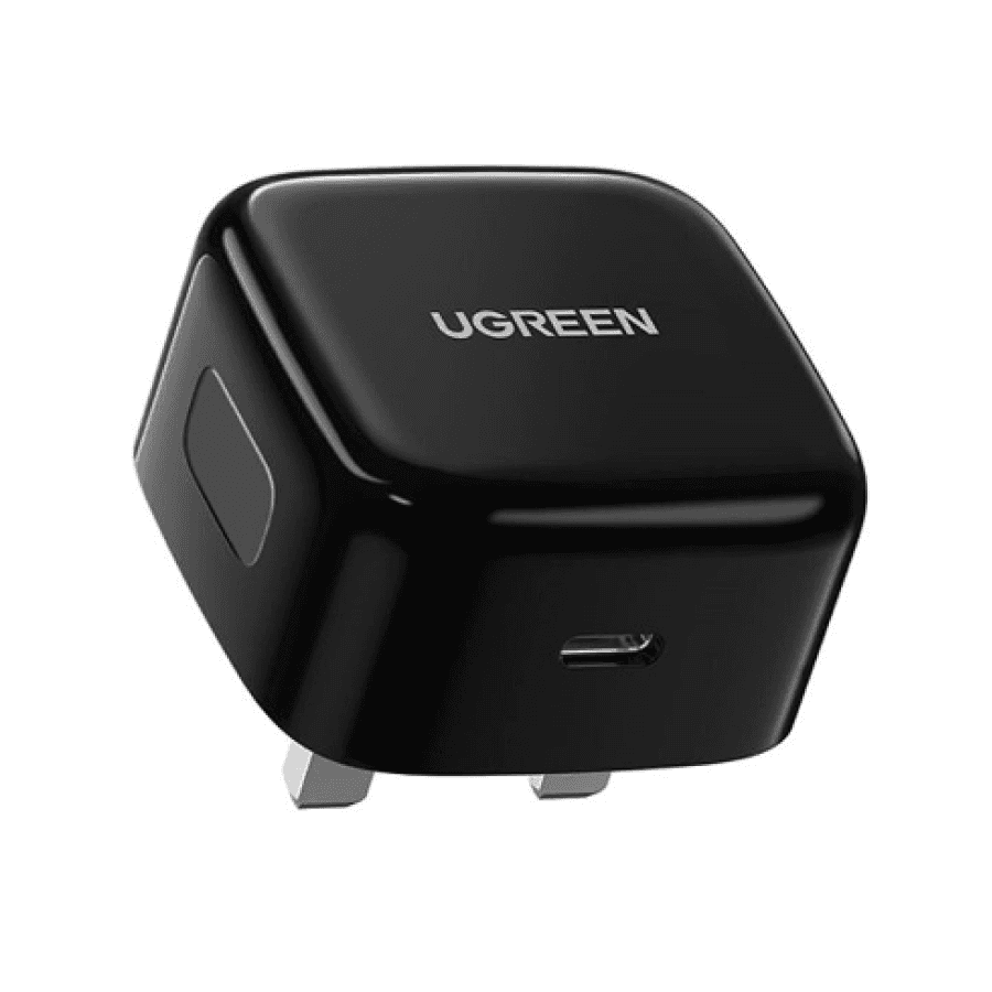 Ugreen 20W PD USB-C Hızlı Şarj Cihazı CD137-50339B - Siyah