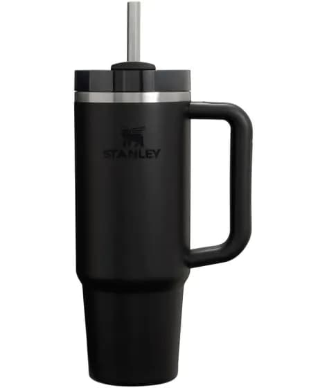 Stanley Quencher H2.O FlowState Tumbler Pipetli Termos 30oz Black 10-10827-947