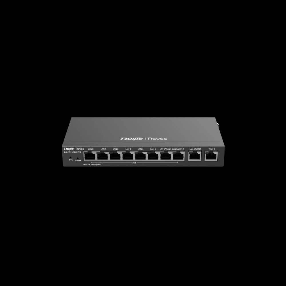 Ruijie Reyee Rg-Eg210g-P-V3 10 Port 8 Port PoE Gigabit Switch