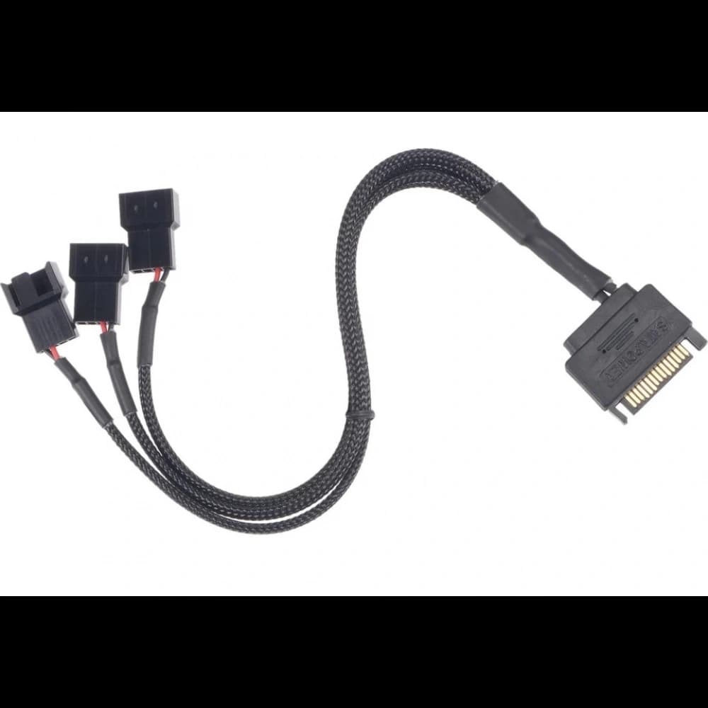 KABLO SATA POWER TO FAN 3 PORT Y PWM ÇOKLAYICI