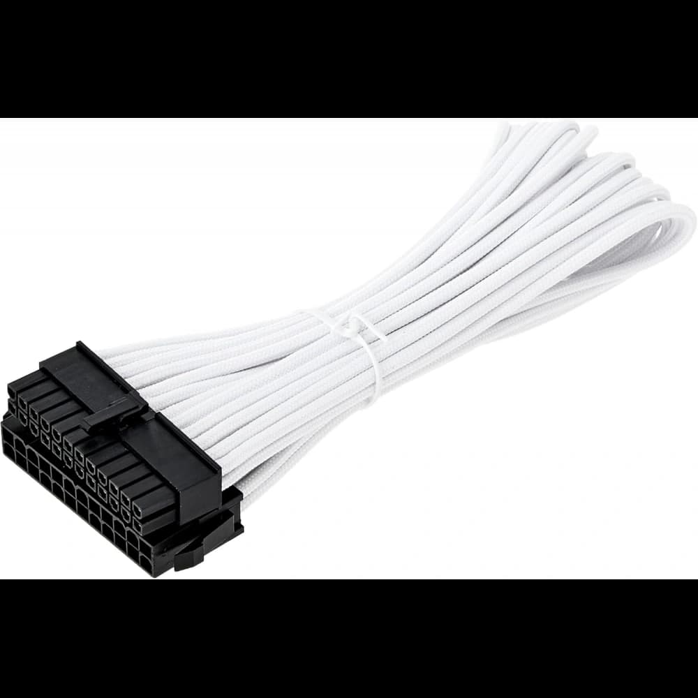 Kablo 24 Pın Cpu Power Beyaz Uzatma 30 Cm