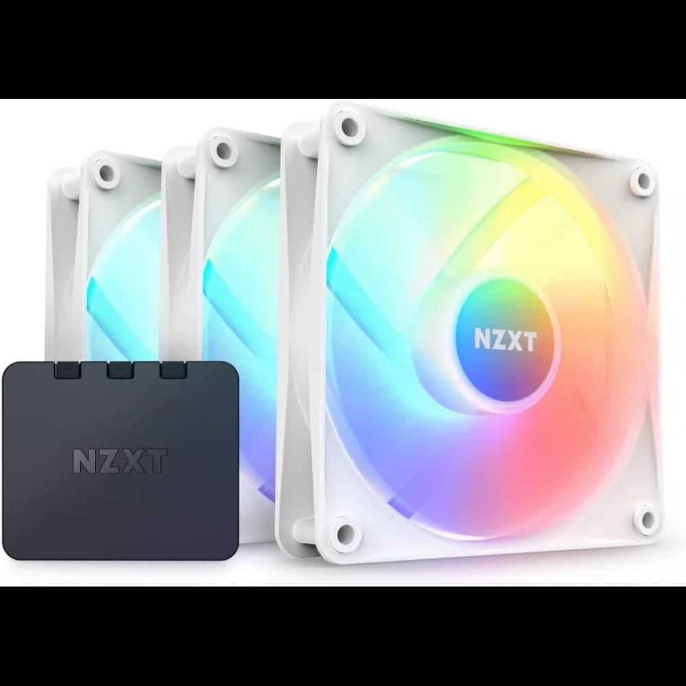 NZXT RF-C12TF-W1 NZXT F120 RGB Core White 120 mm Fan (3'lü Set)