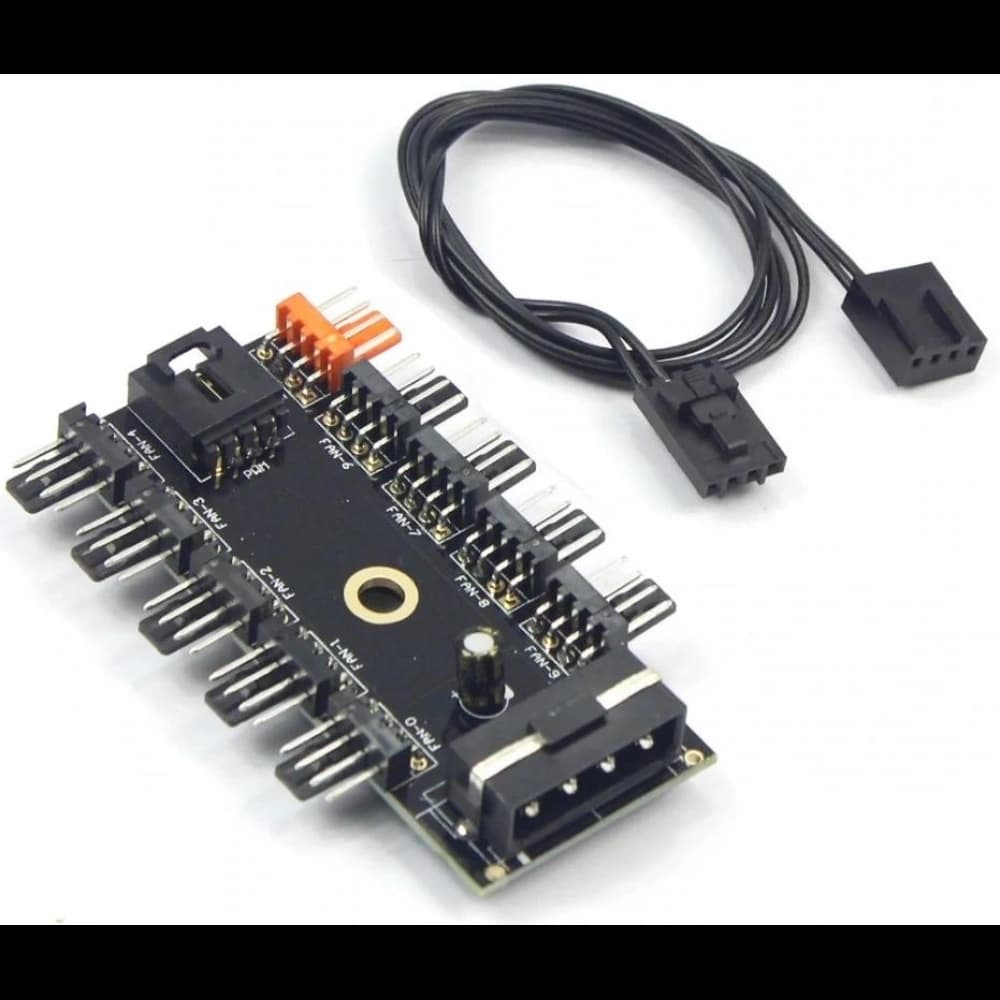 FAN ÇOKLAYICI 10 PORT Y PWM SPLITTER 4 PIN HUB IDE POWER ÇOKLAYICI