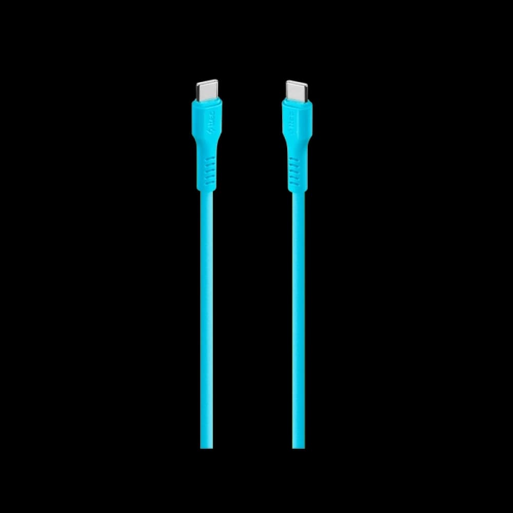 Şarj Kablosu Ttec 2DK59NM Type-C To Type-C 60w 1.2Mt Turkuaz