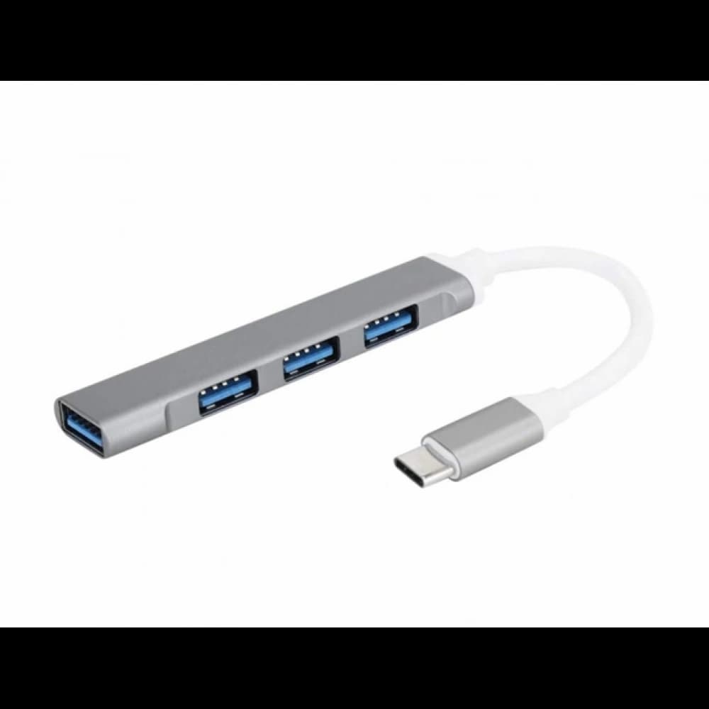 USB ÇOKLAYICI ULTRA SLIM USB TYPE-C T0 USB HUB COKLAYICI METAL 4 PORT