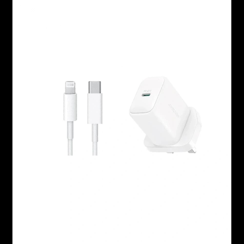 Adaptör Joyroom JR-TCF20L Type-C 20W + Lightning Kablo Fast Charger