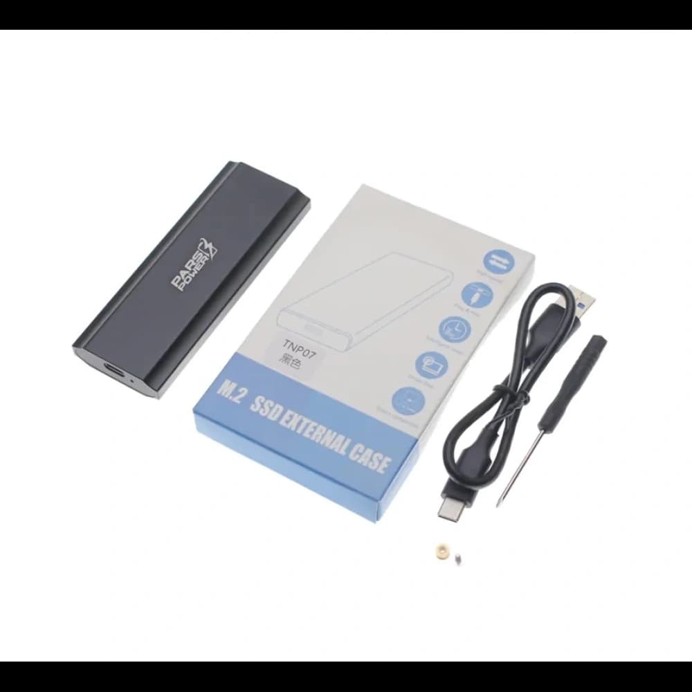 USB 3.1 Type-C to M.2 PCIe NVMe SSD Harddisk Kutusu