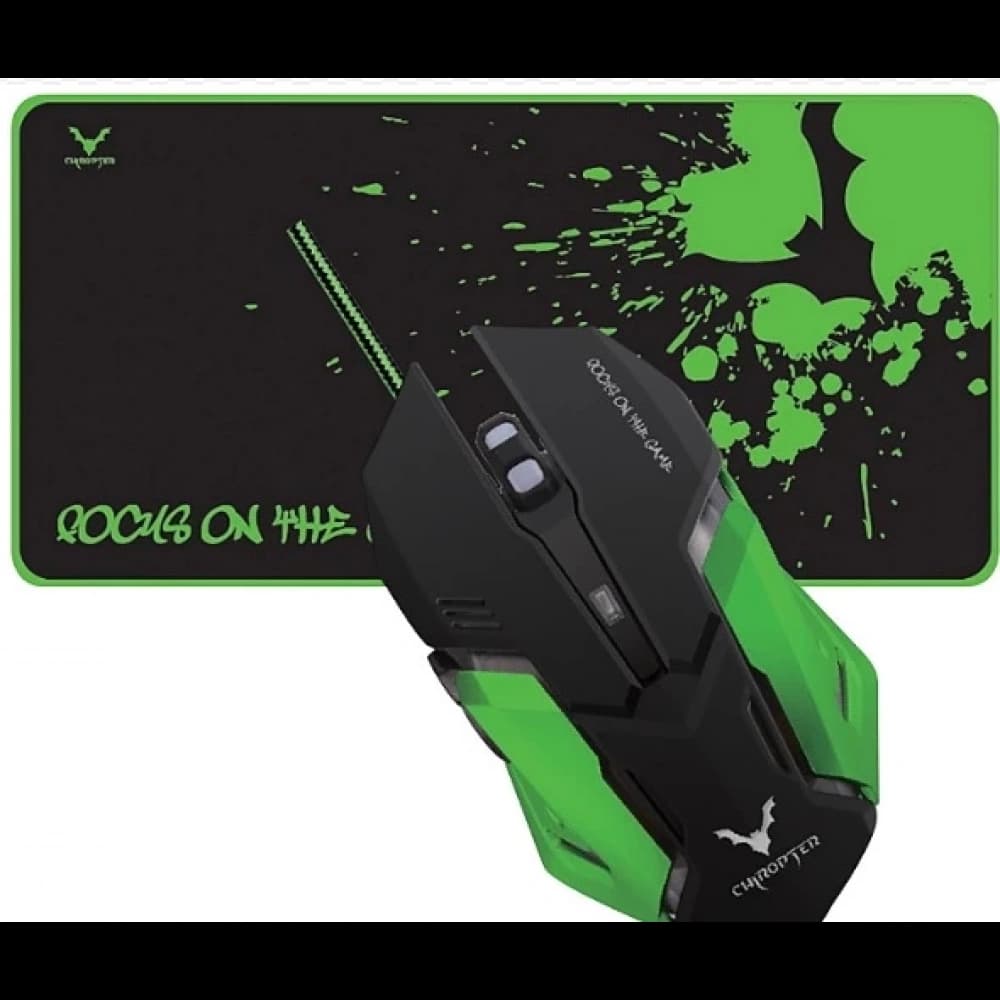 MOUSE CHROPTER X2 WITH MOUSEPAD