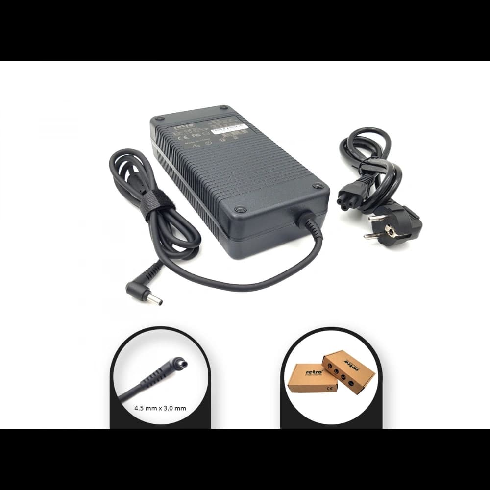 ADAPTOR DCA-AC328 19.5V 10.3A 4.5mm x 3.0mm 200w Pinli