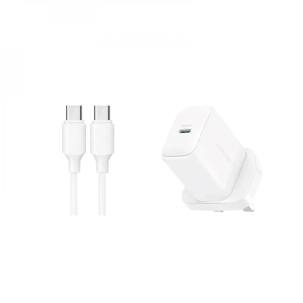 Adaptör Joyroom JR-TCF20T Type-C 20W + Type c Kablo Fast Charger