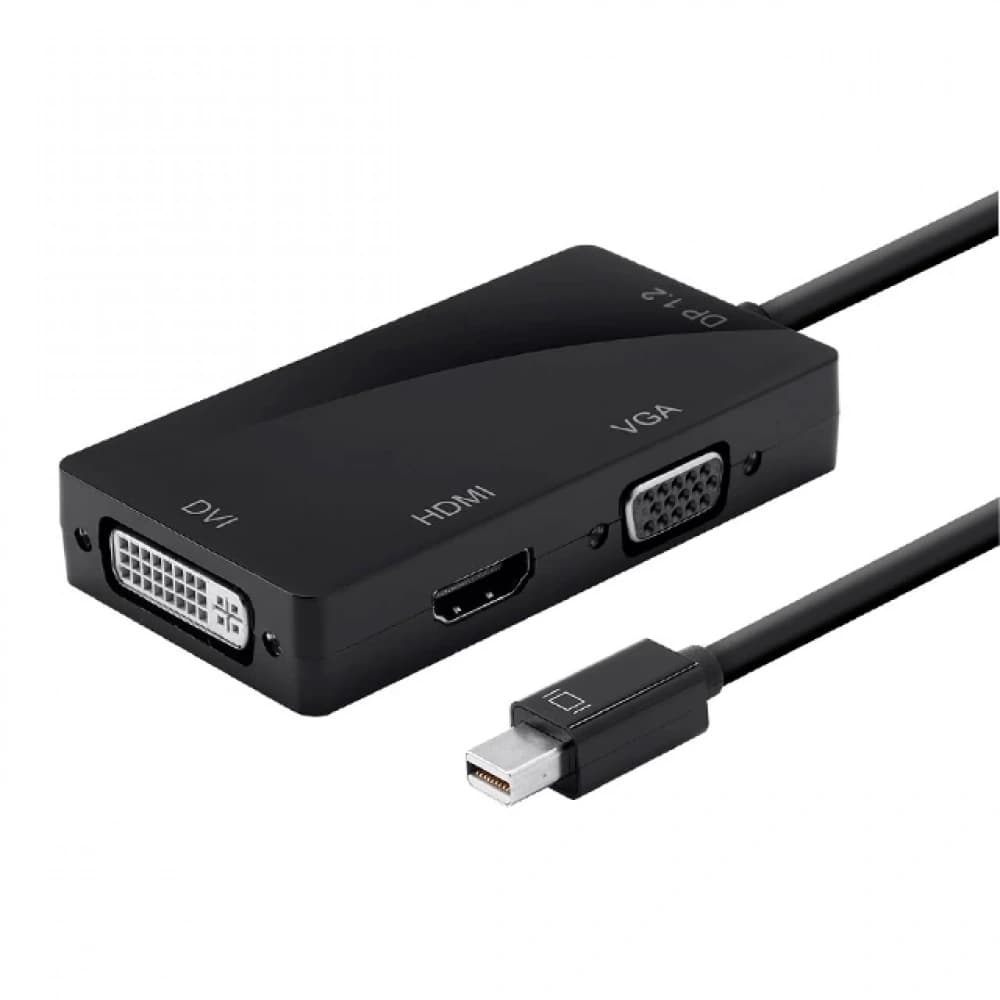 Adaptor Mını Dısplay Port To Hdmı Dvı Vga Adaptor Siyah