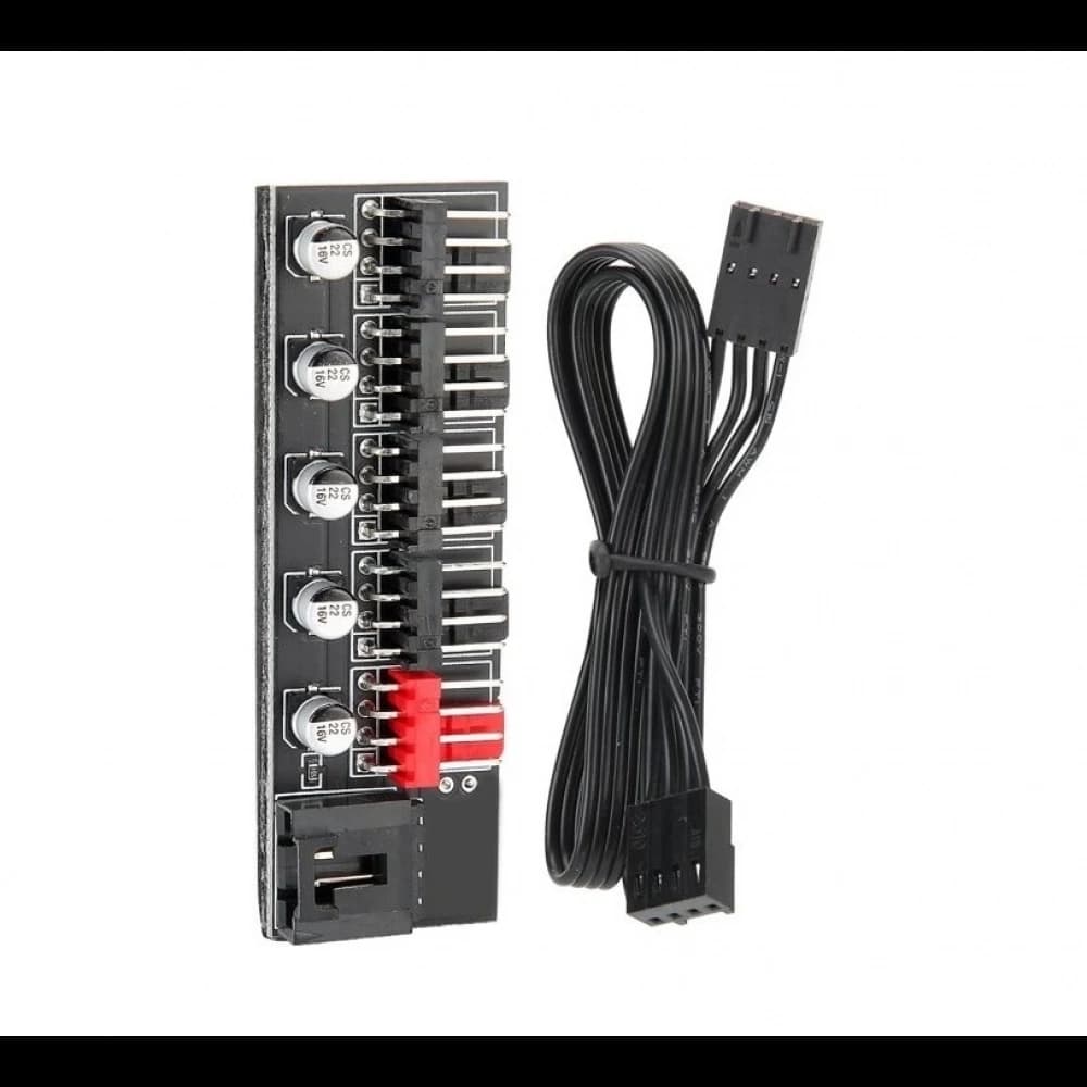 FAN ÇOKLAYICI 5 PORT Y PWM SPLITTER 4 PIN HUB CPU KABLO ÇOĞALTICI