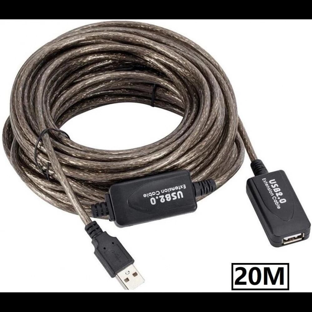 Kablo Usb Dişi - USB erkek USB uzatma kablosu 20mt