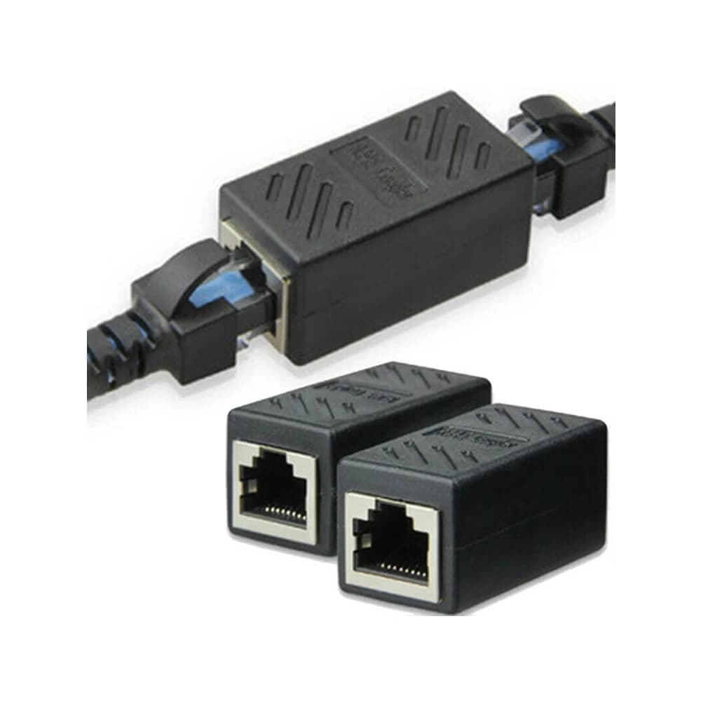 RJ45 EXTENDER UZATMA ADAPTORU SIYAH KALITELI
