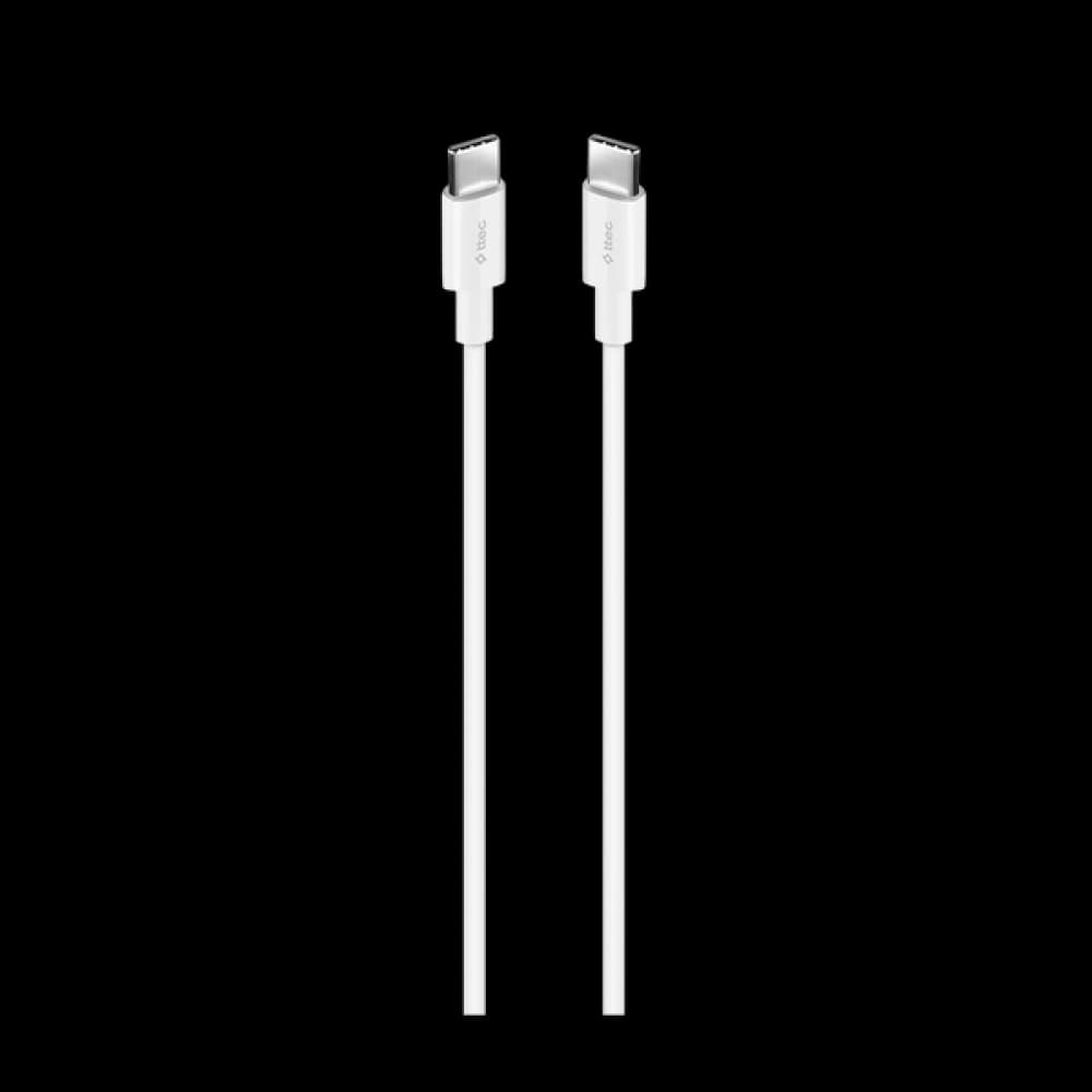 ttec USB-C 2Dk48b 300cm 60W PD/QC Hızlı Şarj/Data Kablosu Beyaz