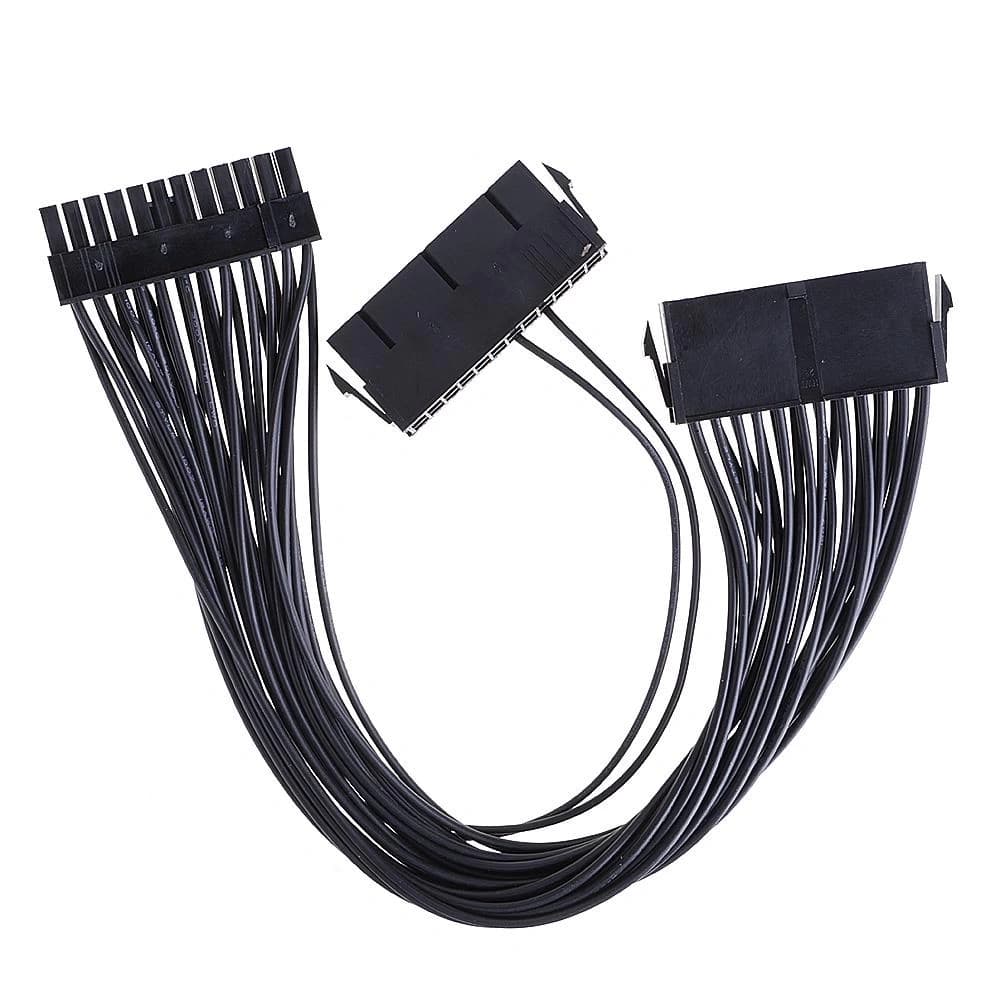 Kablo 24 Pın Dual Power Supply Extensıon Cable