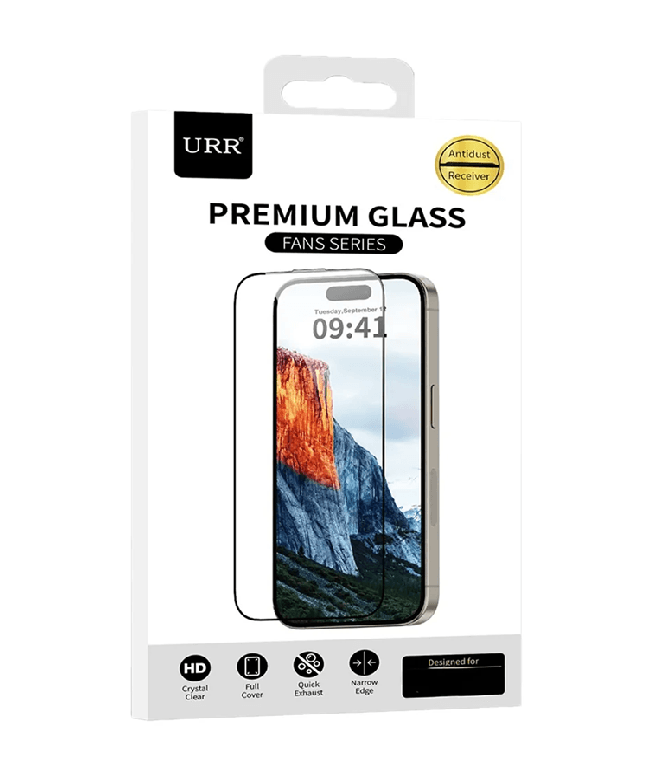 URR HD GLASS KORUYUCU KIRILMAZ CAM İPHONE 17/16 PRO