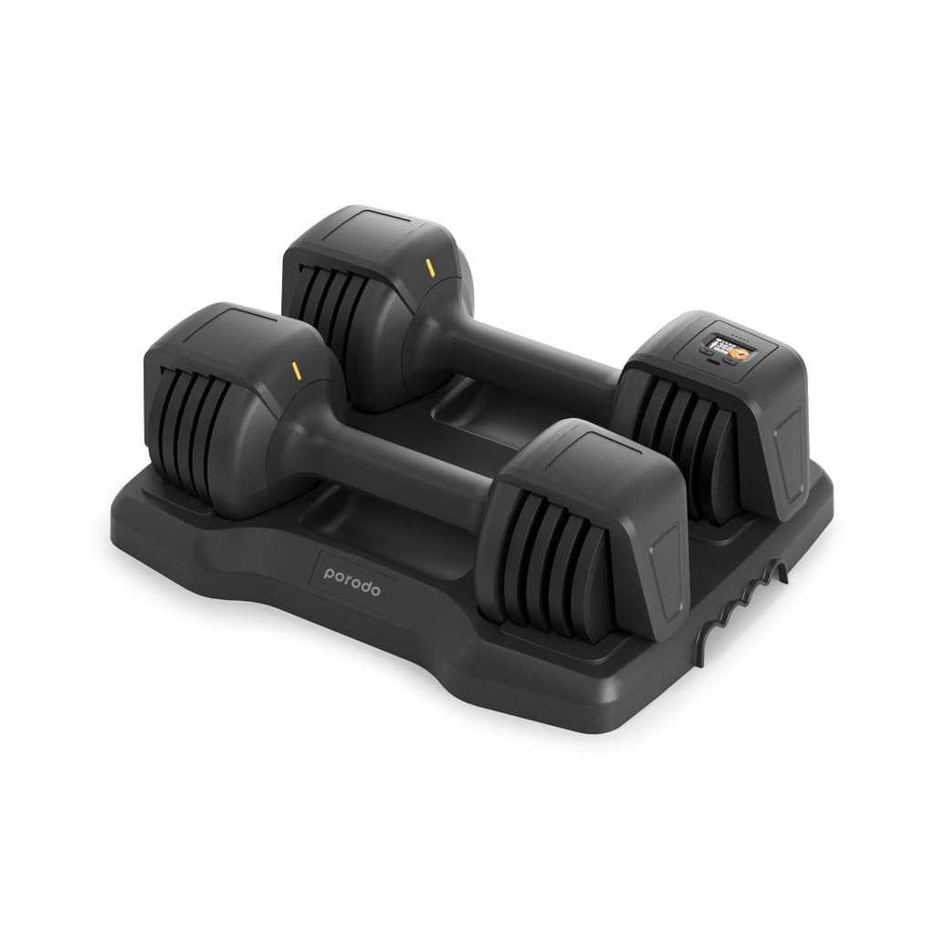 PORODO DOUBLE SMART DUMBBELL PD-DASD12-BK