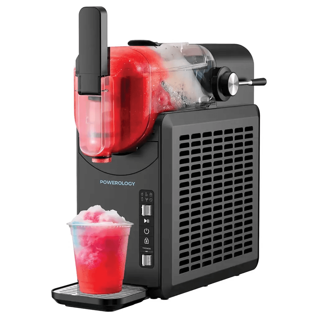 POWEROLOGY 200W DİJİTAL DOKUNMATİK EKRANLI BUZLU İÇECEK (SLUSHY) MAKİNESİ 2L - SİYAH PSM013