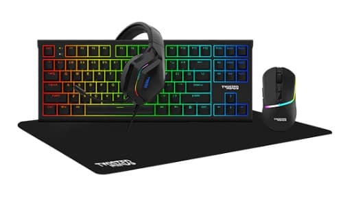 TWİSTED MİNDS TM-HORİZON-X 4 İN 1 OYUN PAKETİ ( KLAVYE, MOUSE, MOUSEPAD, RGB KULAKLIK )