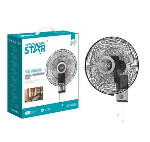 WİNNİNG STAR DUVARA ASILAN VANTİLATÖR 16İNÇ ST-4305