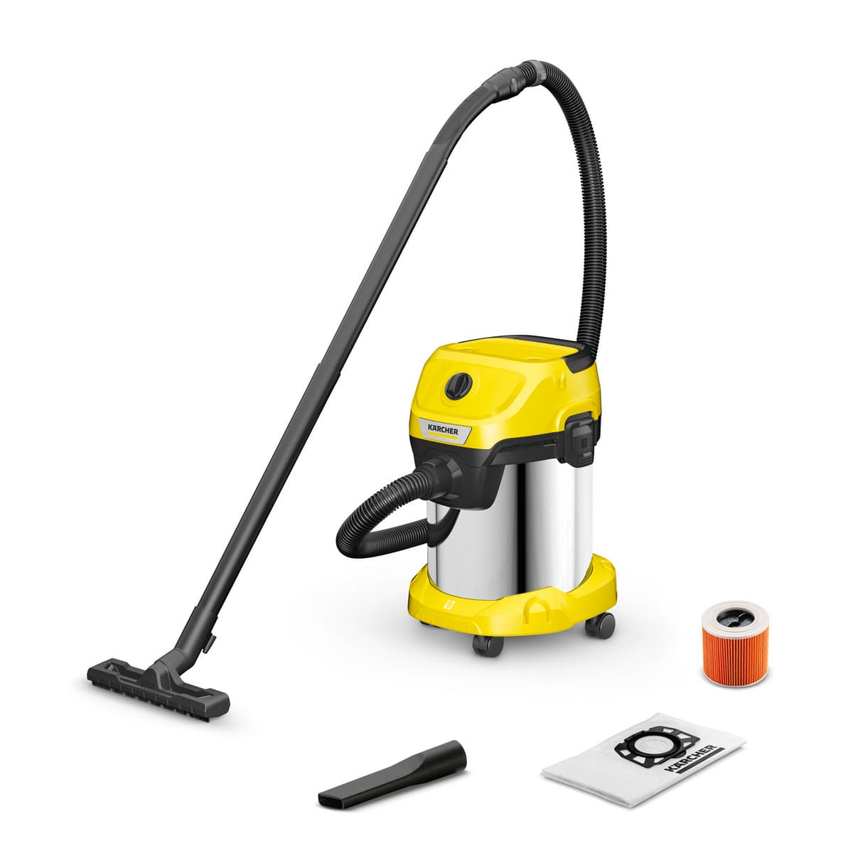 KARCHER WD 3S ISLAK/KURU ELEKTRİKLİ SÜPÜRGE V-17/4/20