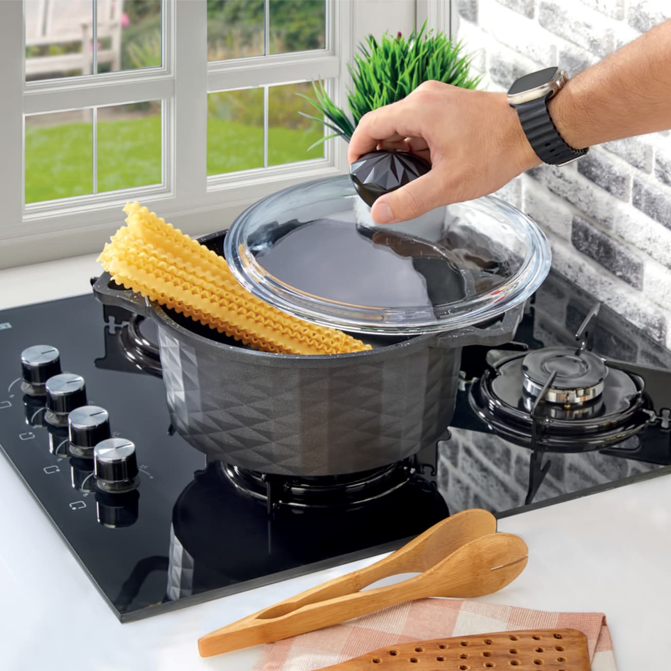 POLOCHEF CRYSTAL GRANİT DÖKÜM TENCERE 20CM CYD-120