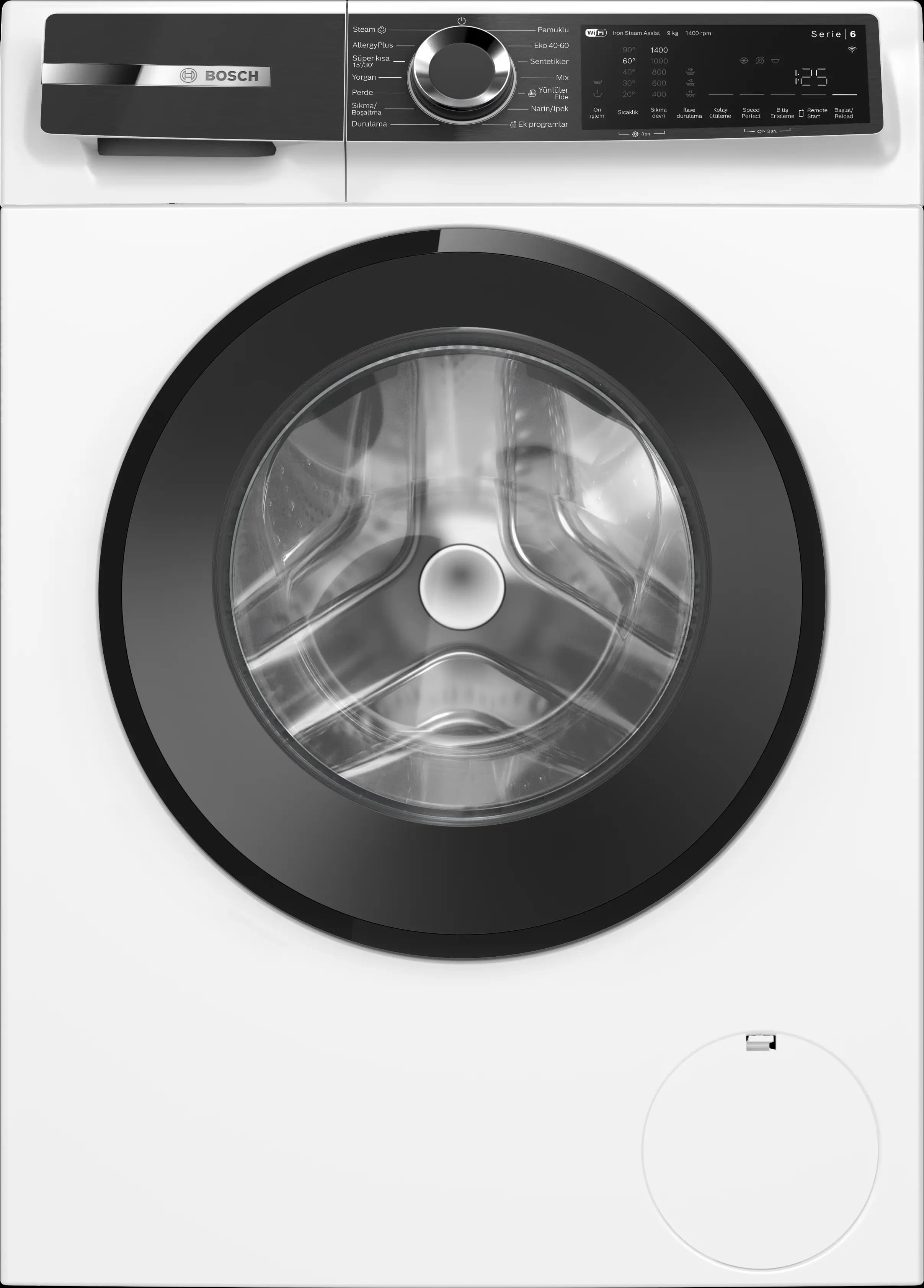 BOSCH WGK244Z0TR 9KG BEYAZ ÇAMAŞIR MAKİNESİ
