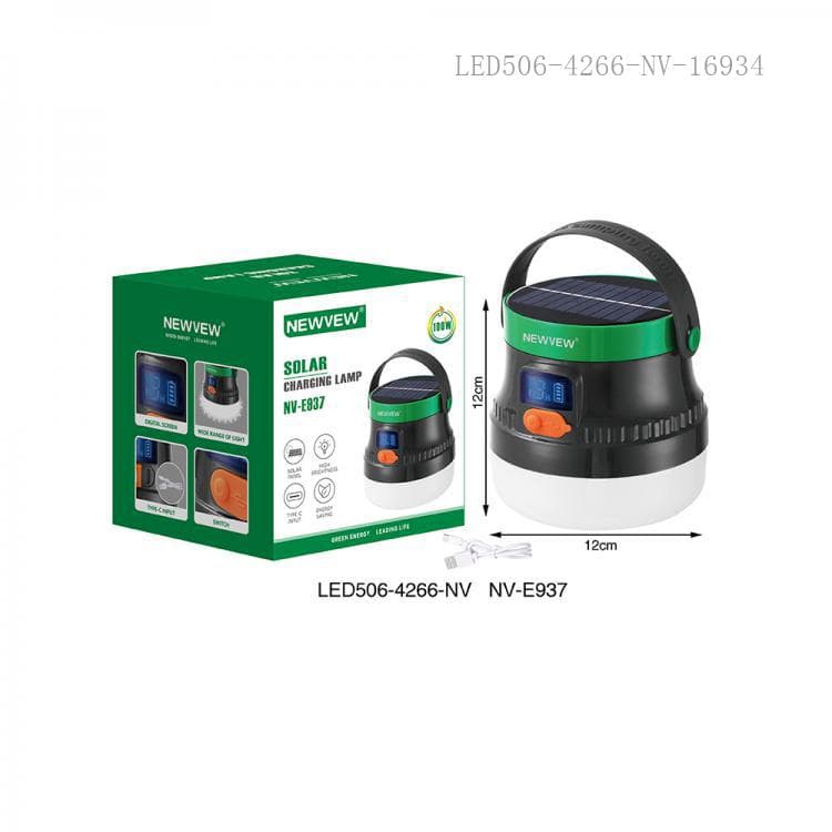 NEWVEW NV-E937 SOLAR GÜNEŞ ENERJİLİ LED IŞIK 100W 5200MAH