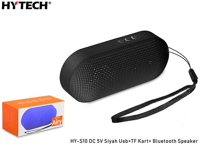 HYTECH HY-S10 BT SPEAKER TF/USB BLACK