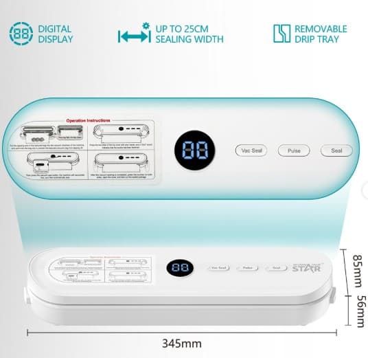 WİNNİNG STAR ZI ST-6300 80W VAKUM PAKETLEME CİHAZI