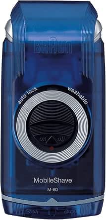BRAUN MOBİLE SHAVER M60 FOİL SHAVER YIKANABİLİR BRNM60