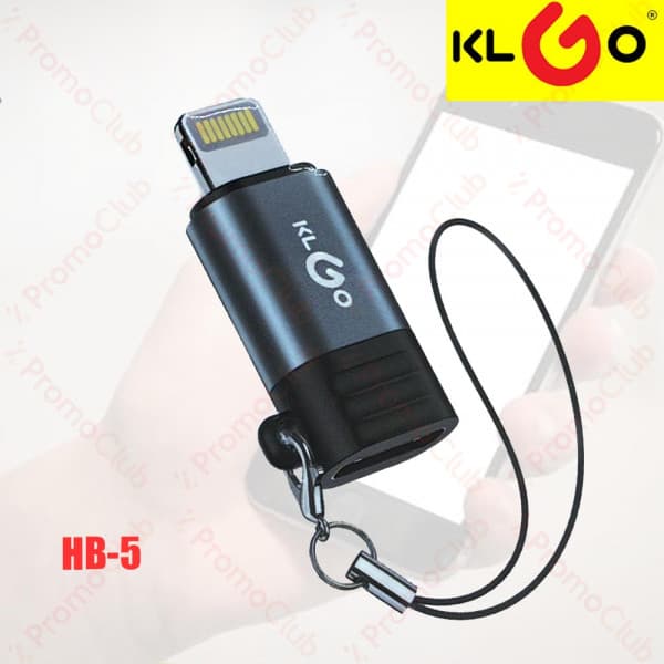 KLGO HB-5 LIGHTNING TO TYPE-C OTG ADAPTÖR