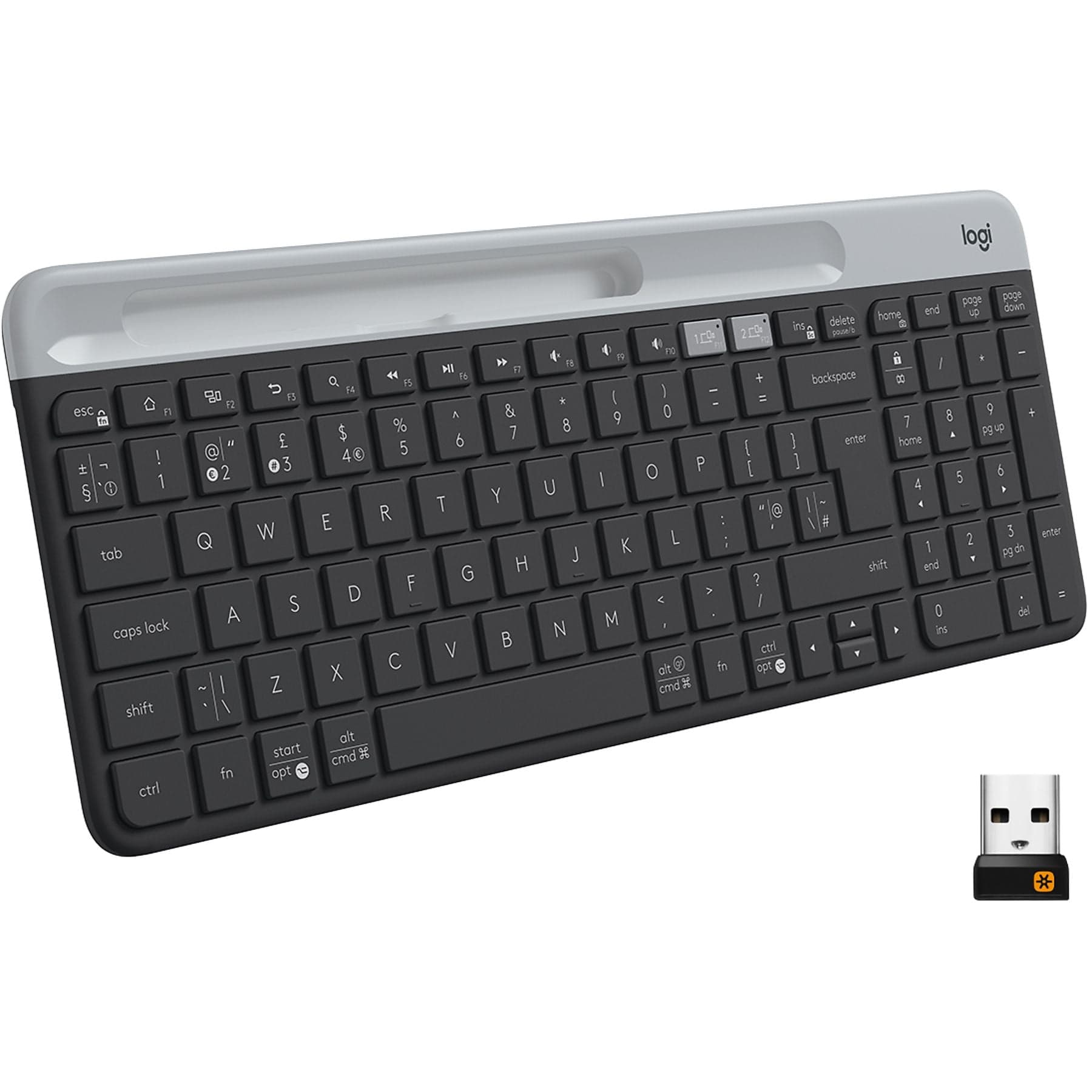 LOGİTECH K580 SLİM MULTİ-DEVİCE KABLOSUZ KLAVYE SİYAH