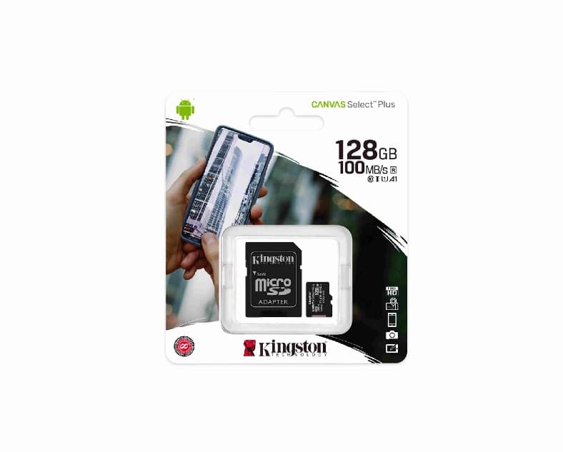 KİNGSTON CANVAS MİCROSDXC SDCS2 128GB HAFIZA KARTI