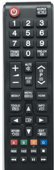 SAMSUNG LCD-LED TV KUMANDASI KK9845