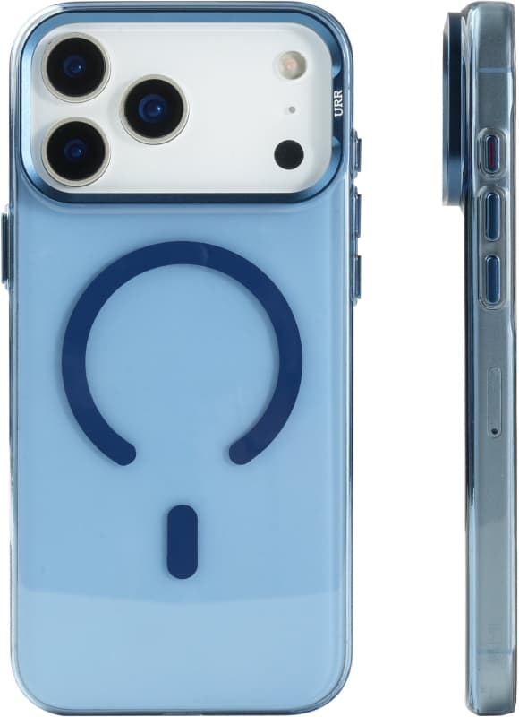 URR RAİNBOW CRYSTAL KILIF İPHONE 17 PRO MAVİ