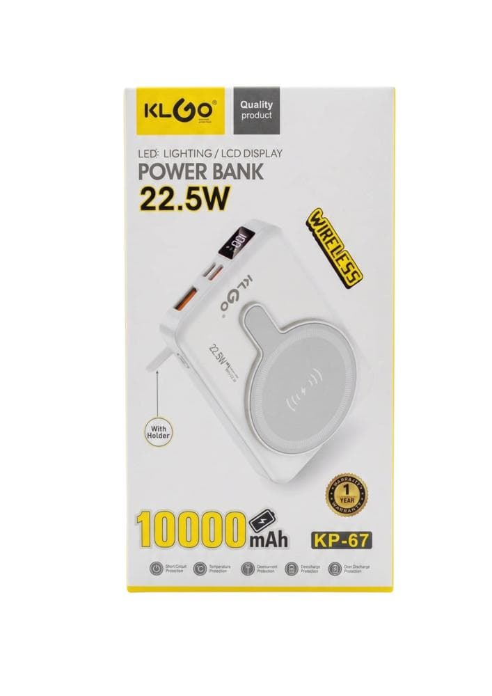 KLGO HB-67 10000MAH KABLOSUZ POWERBANK