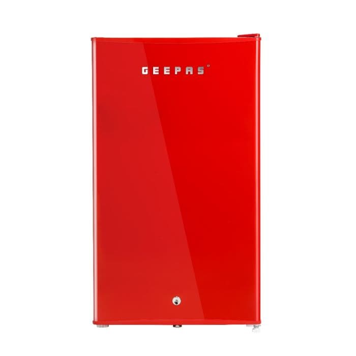 GEEPAS KIRMIZI MİNİ BUZDOLABI GRF1202RXE