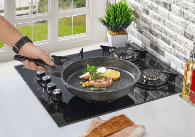 POLOCHEF CRYSTAL GRANİT DÖKÜM TAVA 24CM CYT-124
